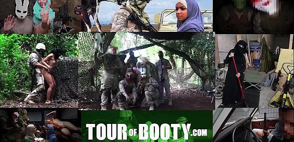  TOUR OF BOOTY - Rogue Military Soldiers Sneak Arab Hookers On Base